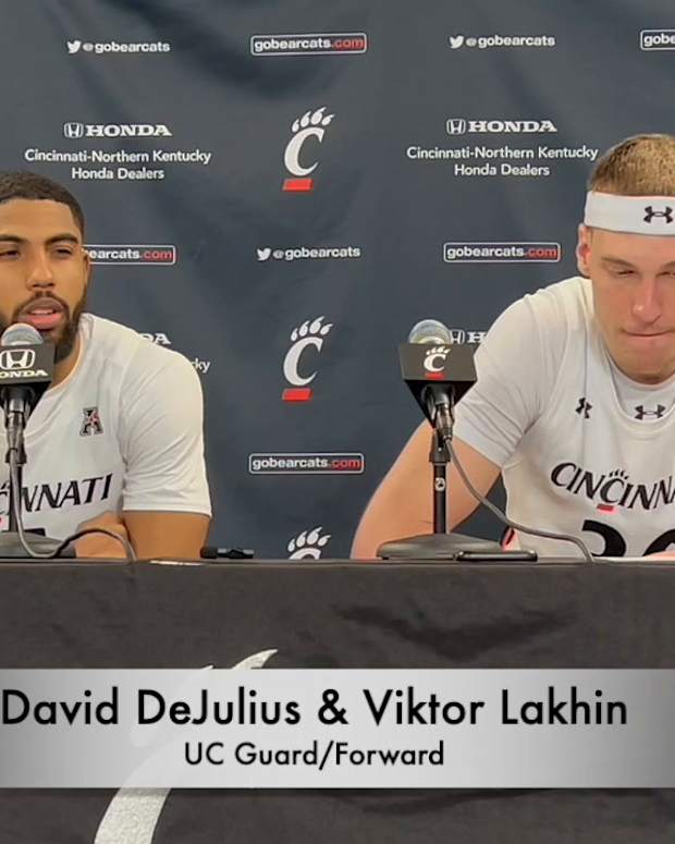 David DeJulius-Viktor Lakhin UCF Postgame